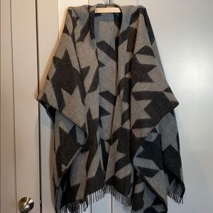 Merino wool shawl / wrap
